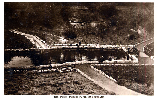 Public Park - Circa 1910 - Card dated 1917 - Published by H & M Eadie, Cambuslang 